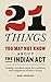 21 Things You May Not Know About the Indian Act by Bob Joseph