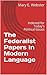 The Federalist Papers In Mo...