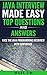 Java Interview Made Easy Top Questions and Answers: Face the Java Programming Interview with confidence