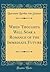 When Thoughts Will Soar a Romance of the Immediate Future (Classic Reprint)