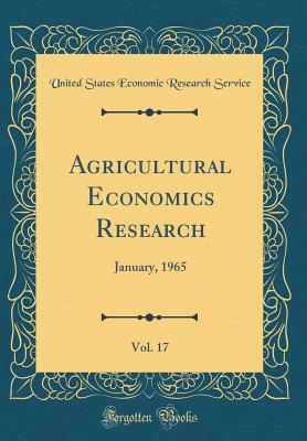 Agricultural Economics Research, Vol. 17