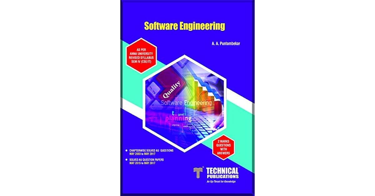 Software Engineering for ANNA University by A.A. Puntambekar
