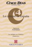 La calidad en el ámbito financiero (Paperback)