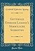 Gotthold Ephraim Lessing's ...