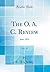 The O. A. C. Review, Vol. 33: June, 1921 (Classic Reprint)