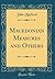 Macedonian Measures and Others (Classic Reprint)