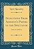 Selections From Addison's Papers in the Spectator: Essay on Addison (Classic Reprint)