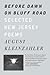 Before Dawn on Bluff Road / Hollyhocks in the Fog: Selected New Jersey Poems / Selected San Francisco Poems