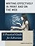 Writing Effectively in Print and on the Web (Practical Guides for Librarians)