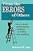 From the Errors of Others: How to Avoid Embarrassing Mistakes in Writing and Speaking
