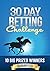 30 Day Betting Challenge