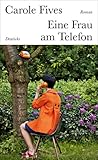 Eine Frau am Telefon