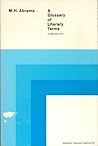 A Glossary of Literary Terms by M.H. Abrams