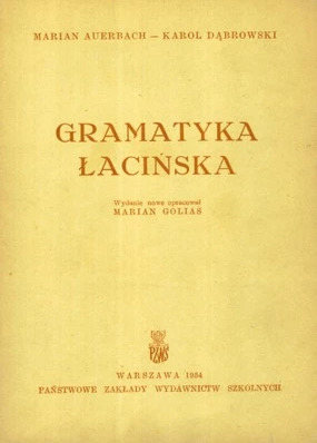 Gramatyka łacińska (Paperback)