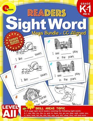 Sight Words Readers: Mega Bundle Sight Word Readers - CC Aligned for Prek, Kindergarten, 1st Grade