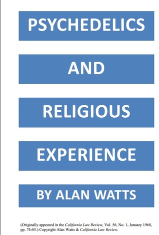 Psychedelics and Religious Experience (ebook)