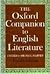 The Oxford Companion to English Literature by Henry Paul Harvey The Oxford Companion to English Literature by Henry Paul Harvey