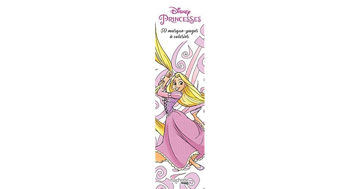 Marque Page A Imprimer Disney 50 Marque-pages Disney Princesses à colorier by Audrey Bussi