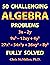 50 Challenging Algebra Prob...