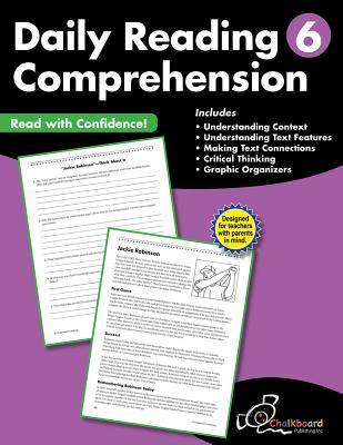 Daily Reading Comprehension Grade 6 (Chalkboard Publishing Workbooks)