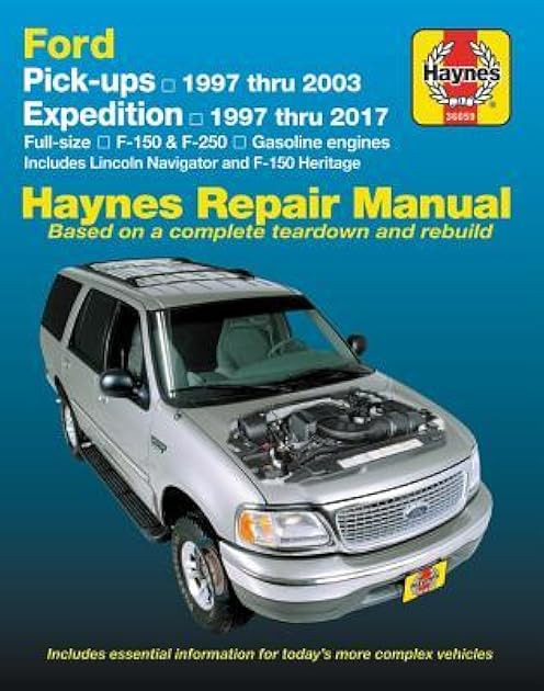 Ford pick-ups,Expedition,Lincoln Navigator (97-17) Haynes Manual USA (Paperback)
