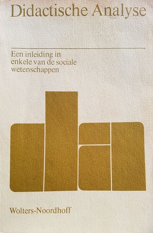 Didactische analyse: Een inleiding in enkele van de sociale wetenschappen