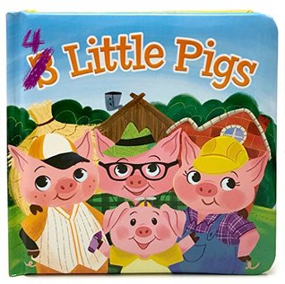 4 Little Pigs: Padded Board Book (Board Book)
