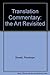 Translation Commentary: The Art Revisited
