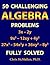 50 Challenging Algebra Problems (Fully Solved) (Improve Your Math Fluency)