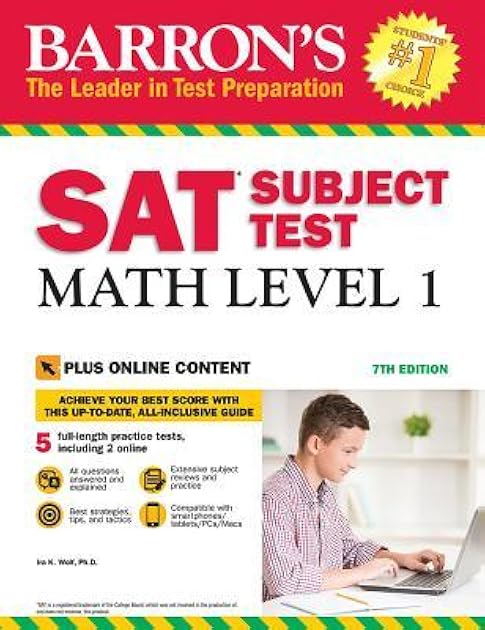 SAT Subject Test: Math Level 1 with Online Tests