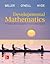 Developmental Mathematics: ...
