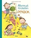 Alla tre på förskolan