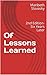 Of Lessons Learned How The ...