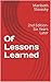 Of Lessons Learned How The Greatest Generation Survived the G... by Maribeth Slovasky