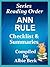 Ann Rule: Series Reading Order - with Summaries Checklist