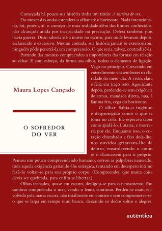 O Sofredor do Ver (Paperback)
