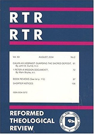 ‘“Shades of opinion within a generic Calvinism.” The particular redemption debate at the Westminster Assembly’, Reformed Theological Review, 69.2 (2010)
