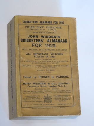 Wisden Cricketers' Almanack 1922