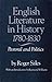 English Literature in History, 1780-1830 by Roger Sales