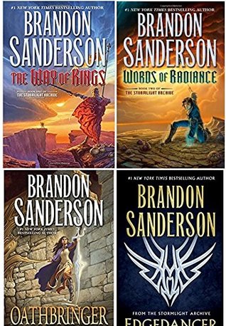 Stormlight Archive 4 Book Set: The Way of Kings, Words of Radiance, Edgedancer, Oathbringer (Unknown Binding)