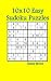 10x10 Easy Sudoku Puzzles: ...