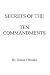 Secrets of the Ten Commandments by Joshua Brooks