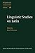 Linguistic studies on Latin