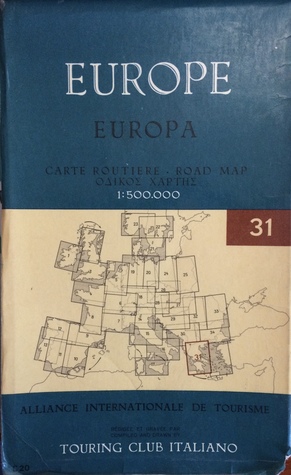Europe. Europa. Carte routiere. Road map. 1:500.000.#31. (Paperback)