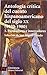 Antologia critica del cuento hispanoamericano del siglo XX. 1. Fundadores e innovadores