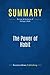 Summary: The Power of Habit: Review and Analysis of Duhigg's Book