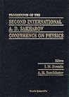 Proceedings of the Second International A.D. Sakharov Conference on Physics: Moscow, Russia 20-24 May 1996 Proceedings of the Second International A.D. Sakharov Conference on Physics: Moscow, Russia 20-24 May 1996