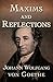 Maxims and Reflections by Johann Wolfgang von Goethe