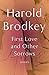First Love and Other Sorrows: Stories