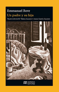 Portada de Un padre y su hija, de Emmanuel Bove